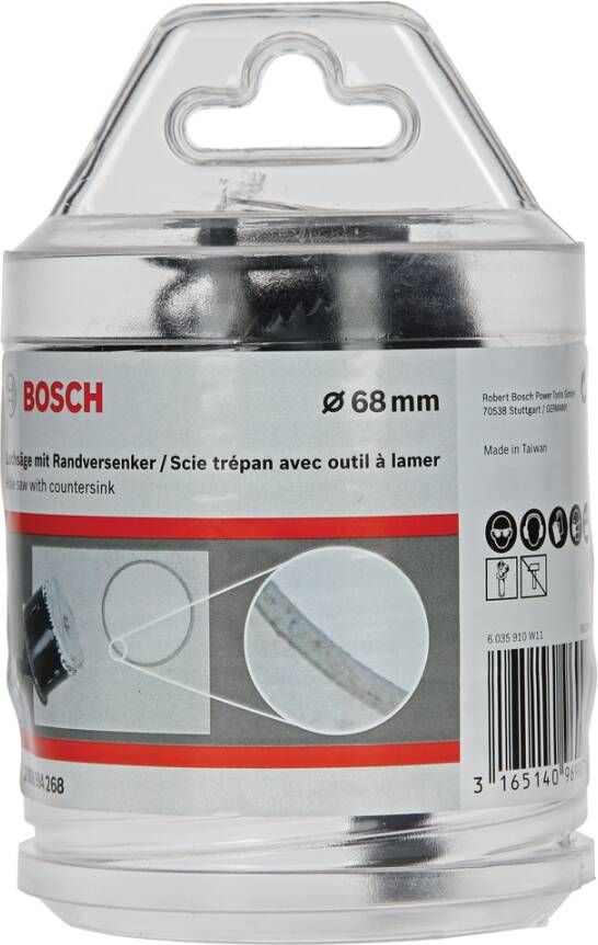 Bosch Accessoires Gatzaag 68 mm met randverzinker 2608594268