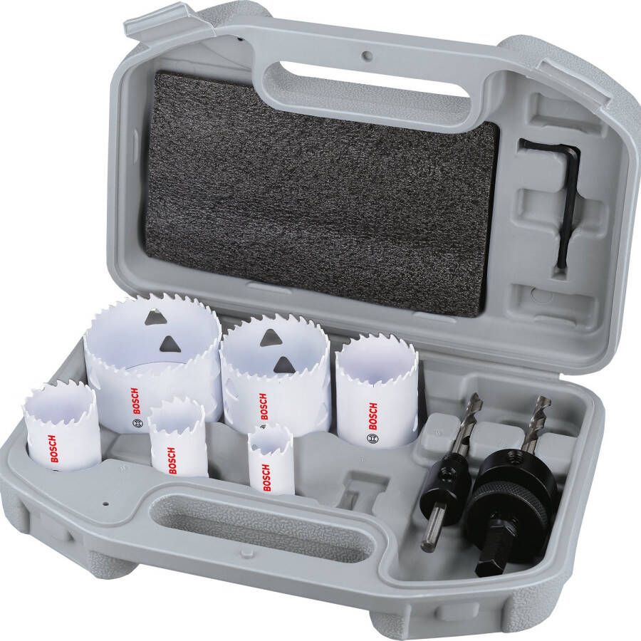 Bosch Accessoires Gatzaagset met schroefdraad voor meerdere materialen | 20; 25; 32; 38; 51; 64 x 40 mm 2608594613