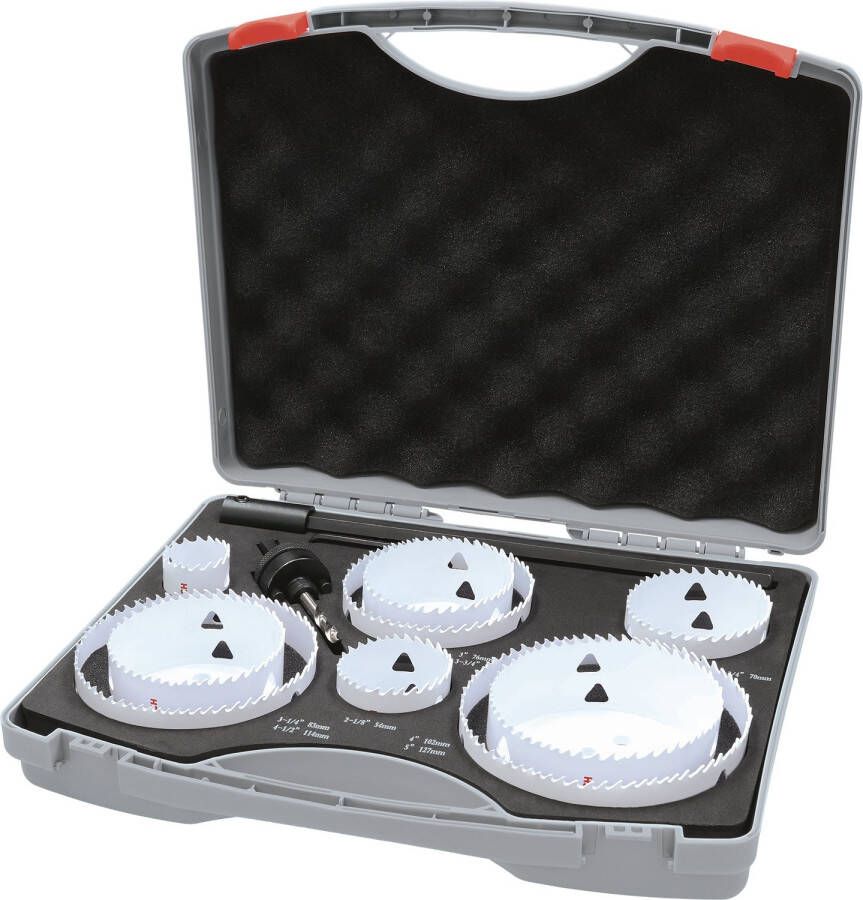 Bosch Accessoires Gatzaagset met schroefdraad voor meerdere materialen | 35; 54; 70; 76; 83; 95; 102; 114; 127 x 40 mm 2608594615