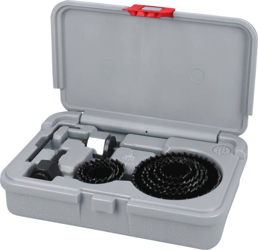 Bosch Accessoires Gatzaagset met verzinkboor voor hout en gipsplaat | 22; 25; 29; 35; 38; 44; 51; 68 x 15 mm 2608594504
