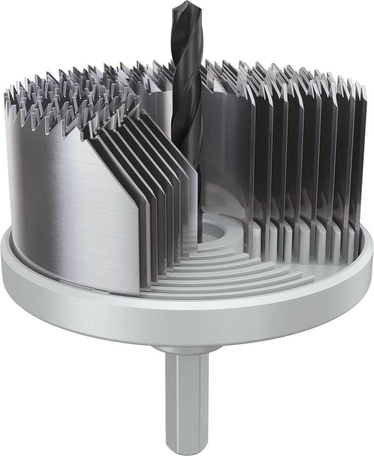 Bosch Accessoires Gatzaagset voor hout en gipsplaat | 25; 32; 38; 44; 51; 57; 63; 68 x 28 mm 2608594509