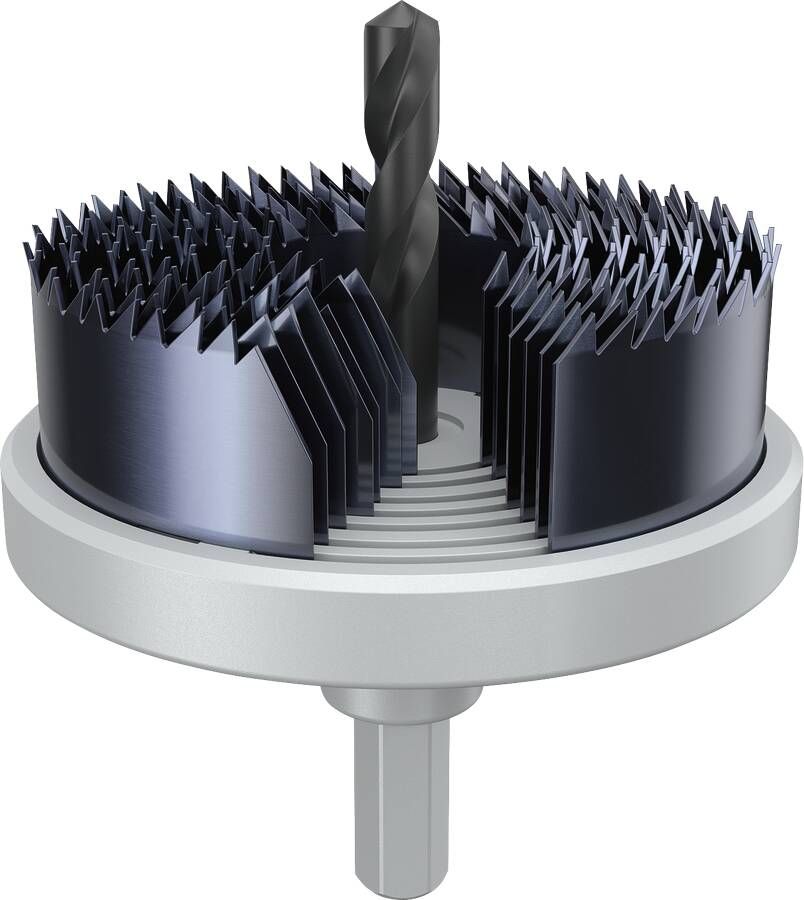 Bosch Accessoires Gatzaagset voor hout en gipsplaat | 26; 32; 39; 45; 51; 58; 64 x 18 5 mm 2608594507