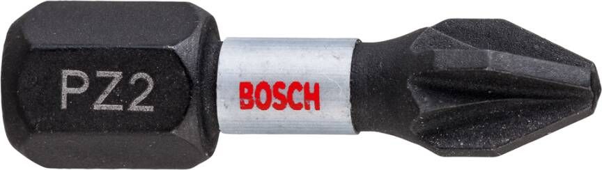 Bosch Accessoires Impact Control Bit | PZ2 | 25mm | 2 stuks 2608522401