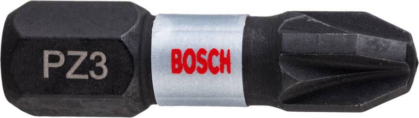 Bosch Accessoires Impact Control Bit | PZ3 | 25mm | 2 stuks 2608522402