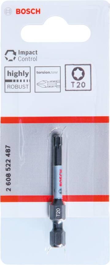 Bosch Accessoires Impact Control T20 50 mm 2608522487