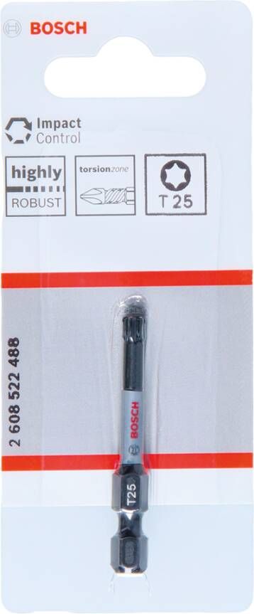 Bosch Accessoires Impact Control T25 50 mm 2608522488