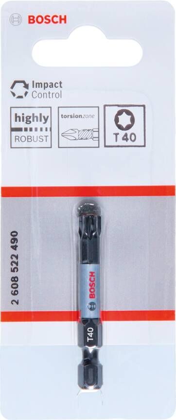 Bosch Accessoires Impact Control T40 50 mm 2608522490