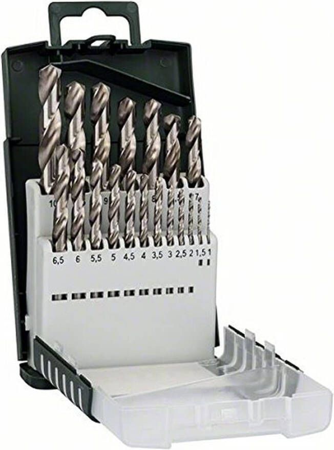Bosch Accessoires Metaalborenset | HSS-G | 1-10 mm | 19-delig 2609255132 - Foto 1