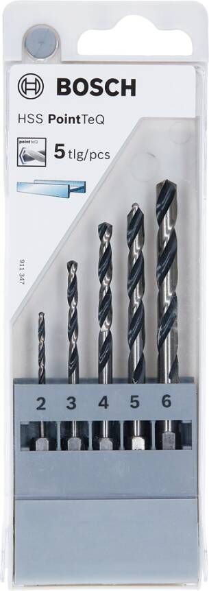 Bosch Accessoires Metaalborenset HSS Pointteq Hex | 5-delig 2607002824 - Foto 1