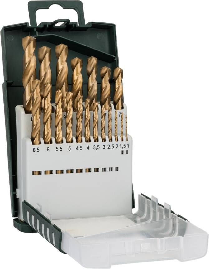 Bosch Accessoires Metaalborenset HSS-Tin | 1-10 mm | 19-delig 2609255134 - Foto 1