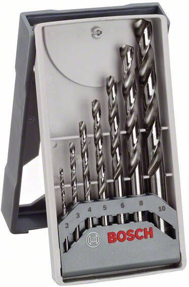 Bosch Accessoires Mini X-Line Pro set met 7 HSS-G metaalboren 2608589295