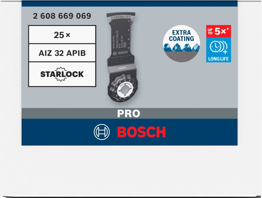 Bosch Accessoires PRO AIZ 32 APIB Multitool zaagblad | 32 x 50 mm 2608669069