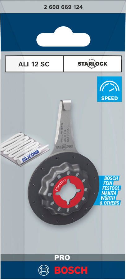 Bosch Accessoires PRO ALI 12 SC Multitool zaagblad | 4 x 12 mm 2608669124