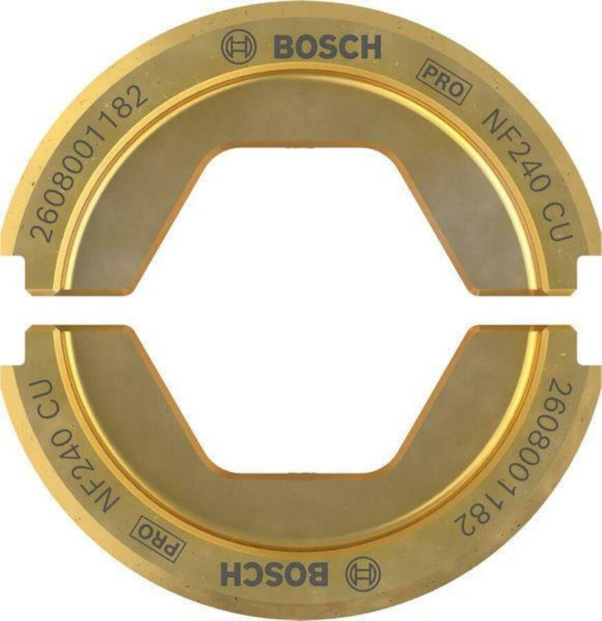 Bosch Accessoires PRO Crimping Die Krimpmatrijs | NF240 CU | 240 mm | koper 2608001182