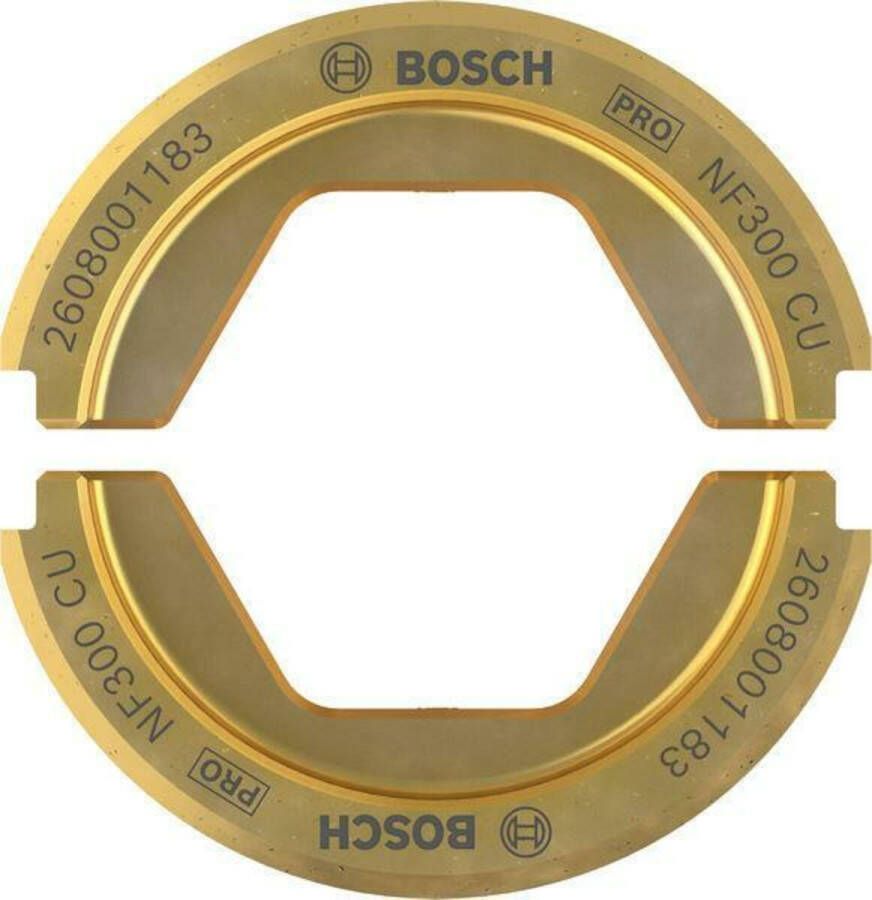 Bosch Accessoires PRO Crimping Die Krimpmatrijs | NF300 CU | 300 mm | koper 2608001183