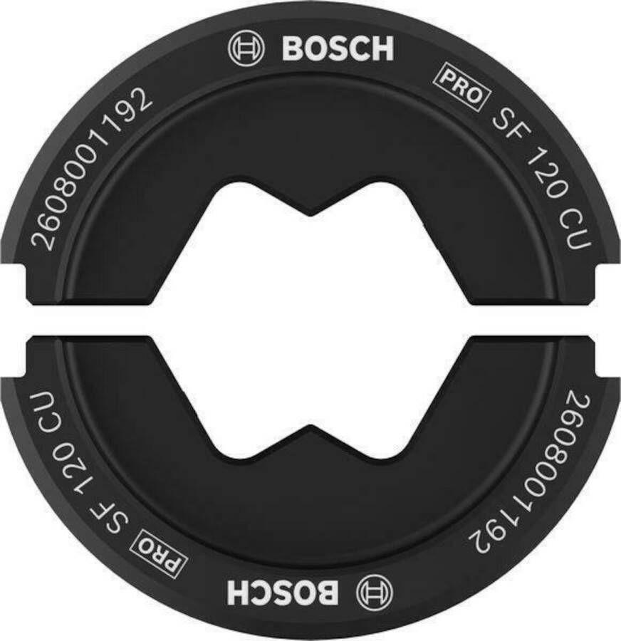 Bosch Accessoires PRO Crimping Die Krimpmatrijs | SF120 CU | 120 mm | koper 2608001192