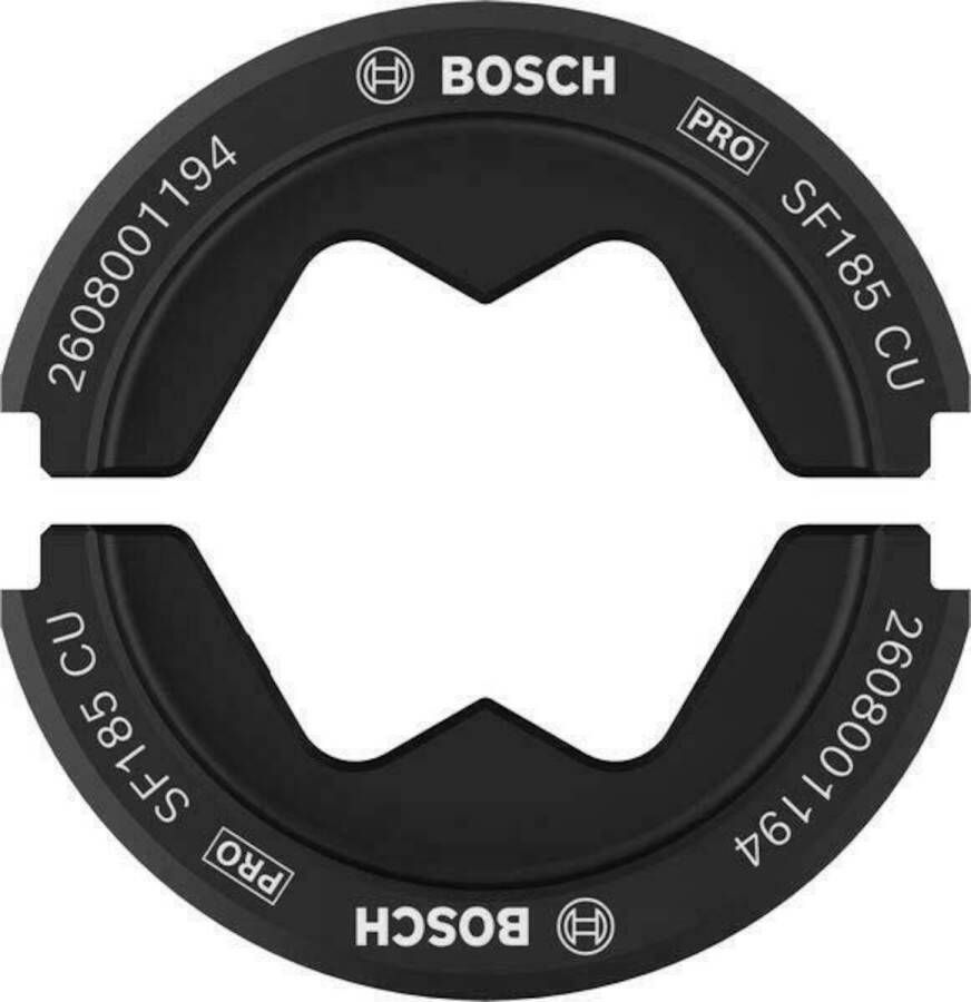Bosch Accessoires PRO Crimping Die Krimpmatrijs | SF185 CU | 185 mm | koper 2608001194