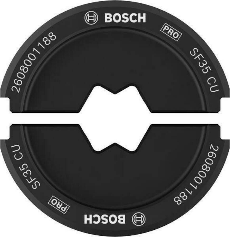 Bosch Accessoires PRO Crimping Die Krimpmatrijs | SF35 CU | 35 mm | koper 2608001188