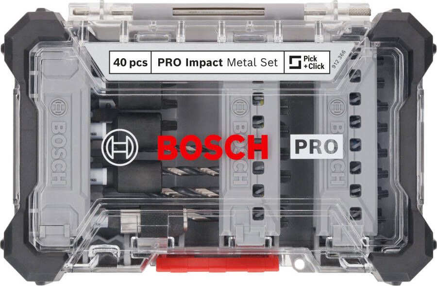 Bosch Accessoires PRO Impact Metal Set | 40-dlg. 2608521U86