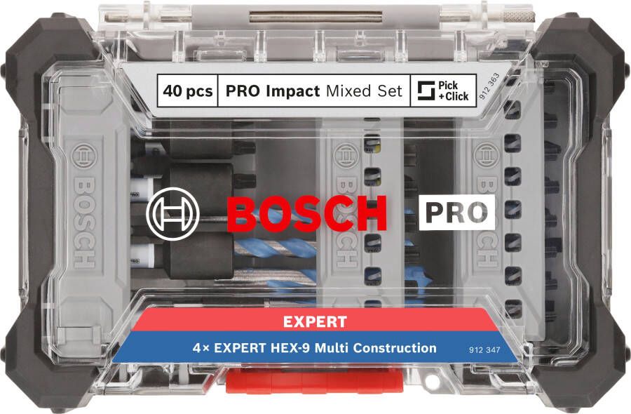 Bosch Accessoires PRO Impact Mixed Set | 40-dlg. 2608521U85