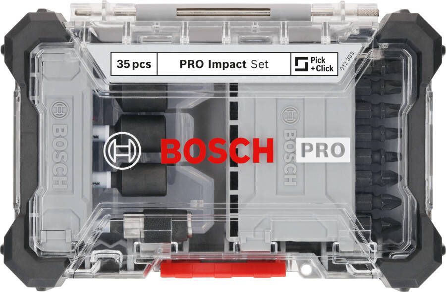 Bosch Accessoires PRO Impact schroefbitset | 35-delig 2608521U77