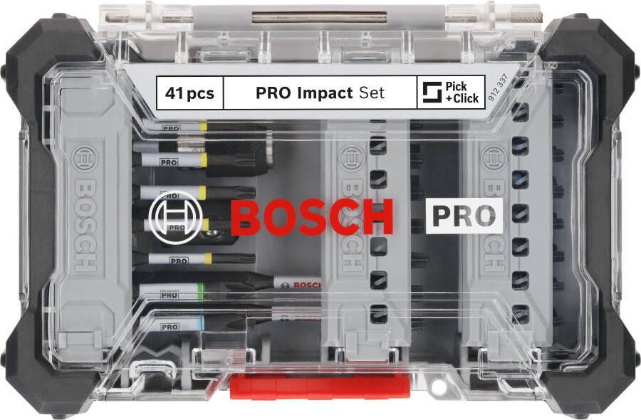 Bosch Accessoires PRO Impact schroefbitset | 41-delig 2608521U78