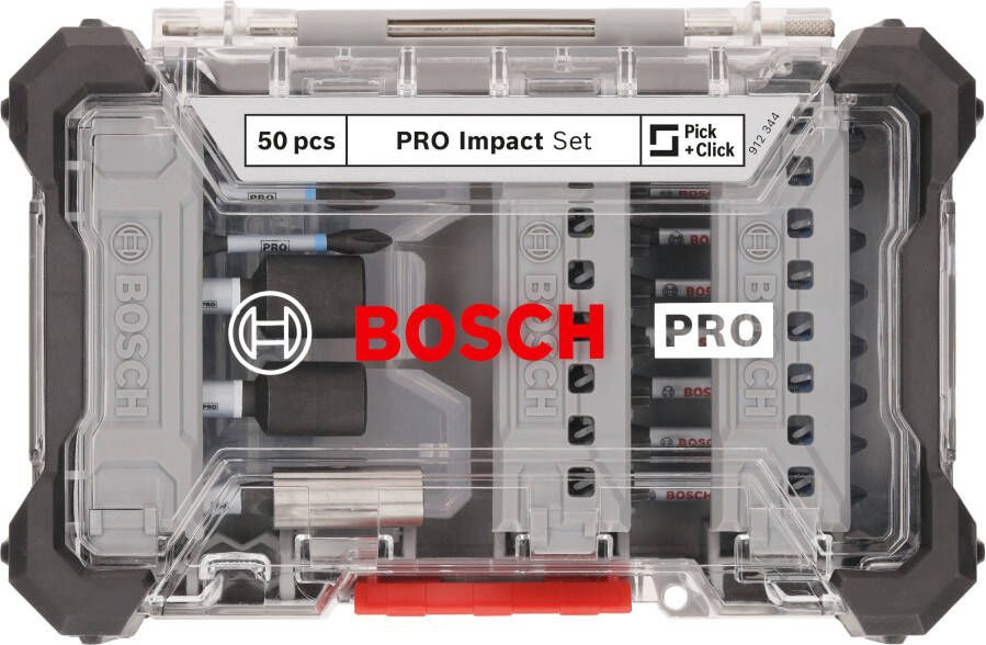 Bosch Accessoires PRO Impact schroefbitset | 50-delig 2608521U89