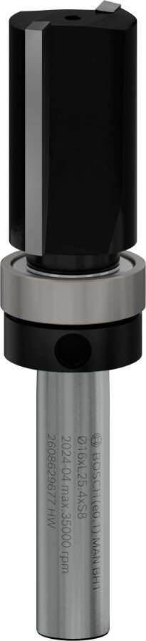 Bosch Accessoires PRO Kopieerfrees met kogellager boven | Ø 16 x L 25 4 | schacht 8 mm 2608629677