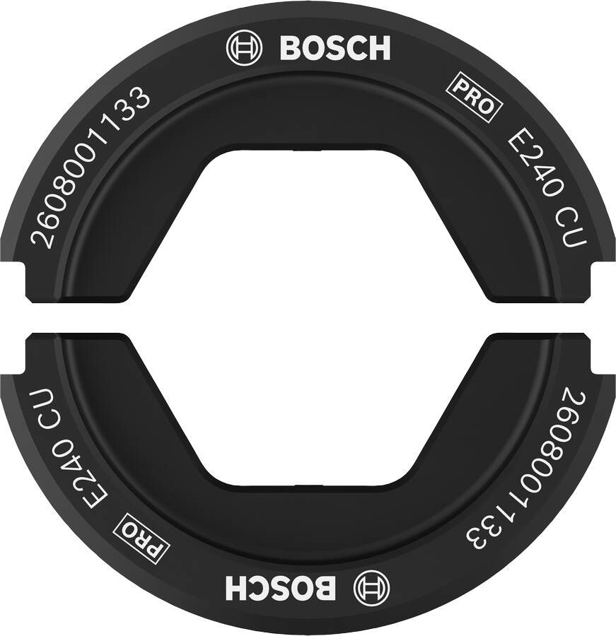 Bosch Accessoires PRO Krimpmatrijs | E240 CU | 240 mm | Koper 2608001133
