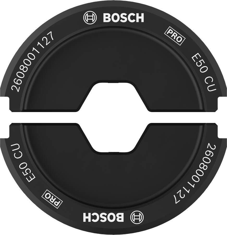 Bosch Accessoires PRO Krimpmatrijs | E50 CU | 50 mm | Koper 2608001127