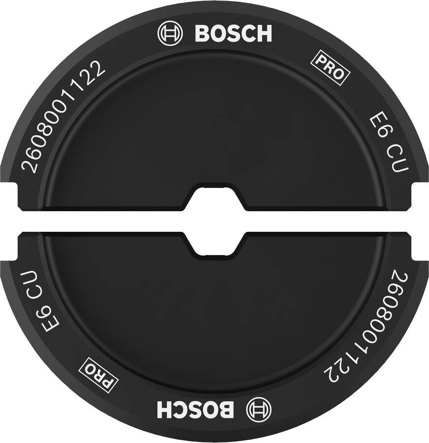 Bosch Accessoires PRO Krimpmatrijs | E6 CU | 6 mm | Koper 2608001122
