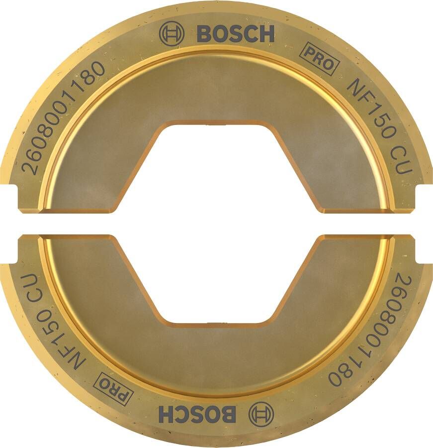 Bosch Accessoires PRO Krimpmatrijs | NF120 CU | 120 mm | Koper 2608001179