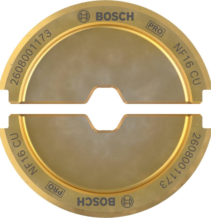 Bosch Accessoires PRO Krimpmatrijs | NF16 CU | 16 mm | Koper 2608001173