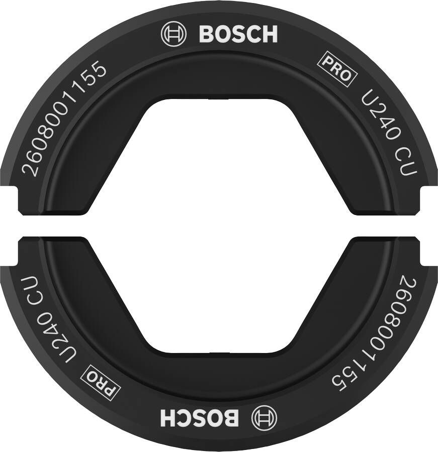 Bosch Accessoires PRO Krimpmatrijs | U240 CU | 240 mm | Koper 2608001155