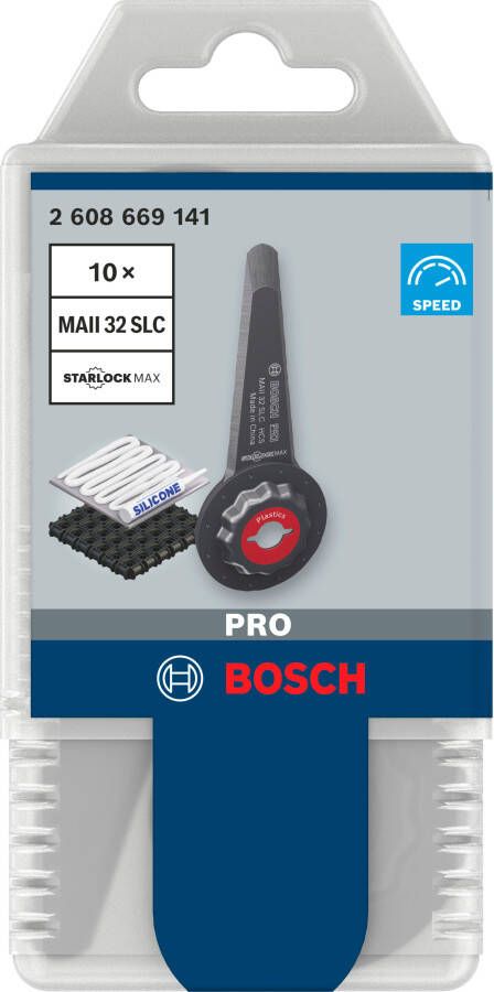 Bosch Accessoires PRO MAII 32 SLC afdichtingszaagblad | 32 x 70 mm | 10 stuks 2608669141