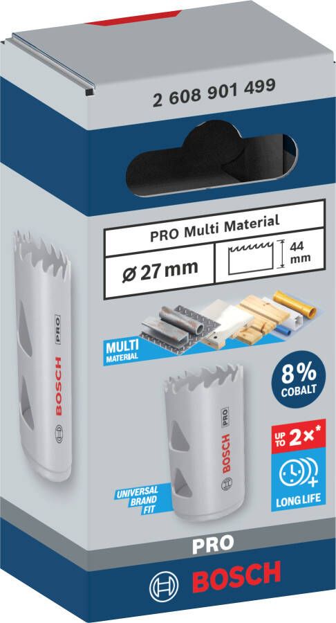 Bosch Accessoires PRO Multi Material gatzaag | 27 mm | met schroefdraad 2608901499