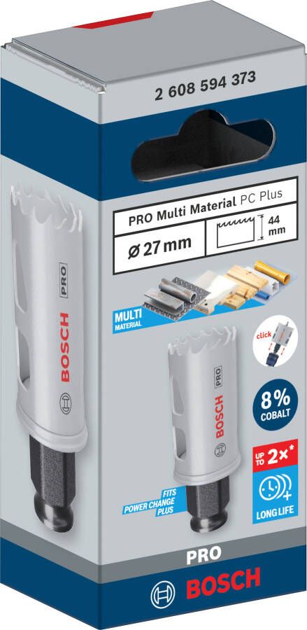 Bosch Accessoires PRO Multi Material PC Plus gatzaag | 27 mm 2608594373