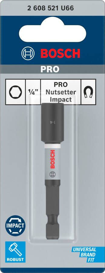 Bosch Accessoires PRO Nutsetter Impact | dop | 1 4" x 65 mm 2608521U66