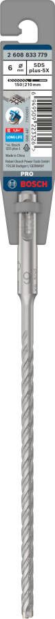 Bosch Accessoires PRO SDS plus-5X hamerboor | 6 x 150 x 210 mm 2608833779