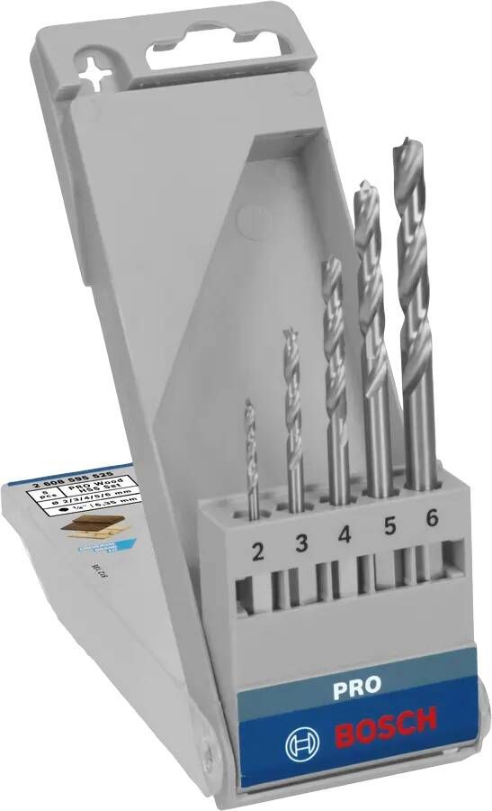 Bosch Accessoires PRO Wood HSS boorset met centreerpunt | 5-delig 2608595525