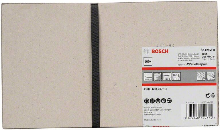Bosch Accessoires Reciprozaagblad S 1125 VFR 2608658037