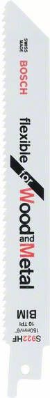 Bosch Accessoires Reciprozaagblad S 922 HF Flexible for Wood and Metal 2st 2608656039