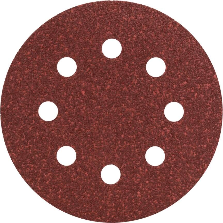 Bosch Accessoires Schuurblad Ø115mm | G60 | WP | 8 Gaten | Velc | 5 stuks 2609256A16