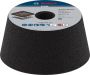 Bosch Accessoires Schuurkom conisch metaal gietijzer 90 mm 110 mm 55 mm 16 1st 1608600231 - Thumbnail 1