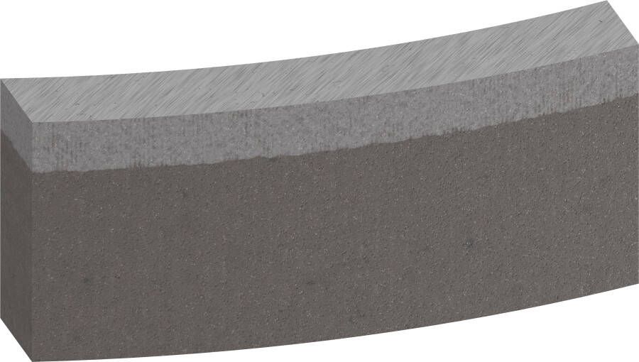 Bosch Accessoires Segmenten voor PRO boorkroon voor nat boren | 102 x 10 mm | 1 4 inch UNC | 9-delig 2608601752