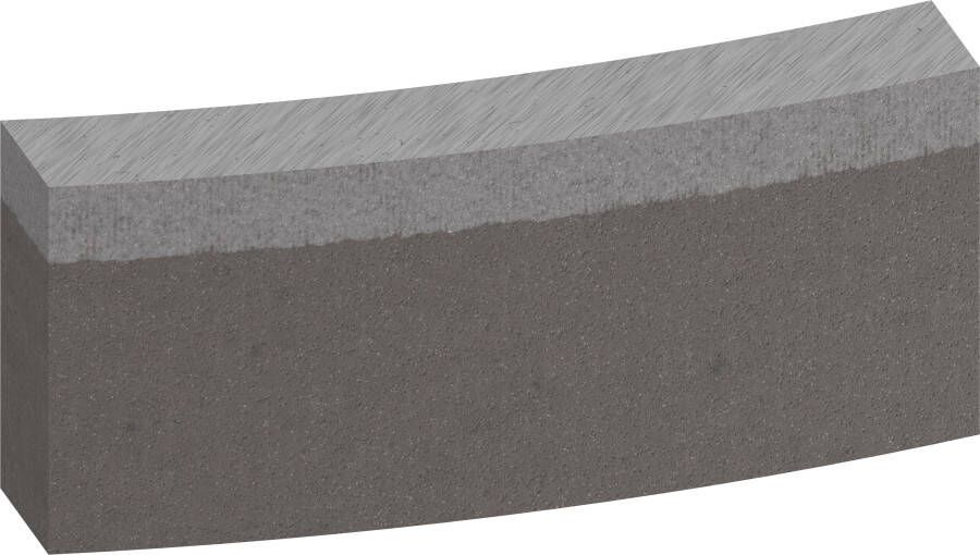 Bosch Accessoires Segmenten voor PRO boorkroon voor nat boren | 132 x 10 mm | 1 4 inch UNC | 11-delig 2608601754