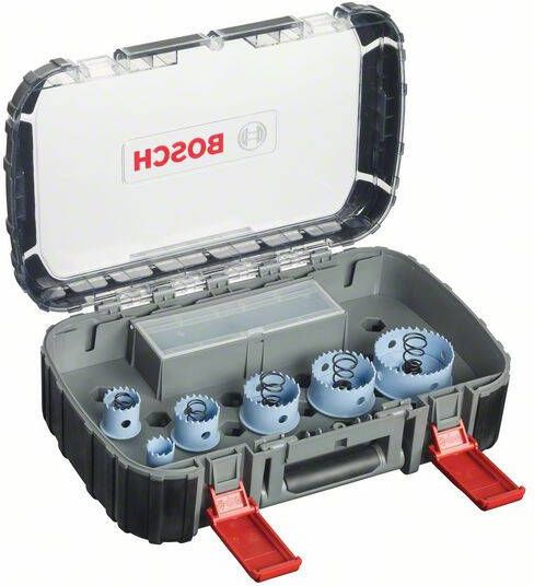 Bosch Accessoires SET Sheet Metal Electrician 22;29;35;44;51;64 + Powerchange adapter 2608580881