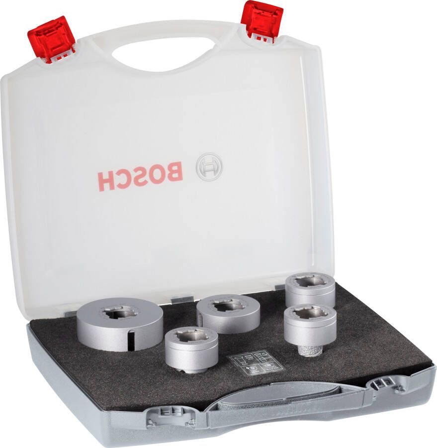 Bosch Accessoires X-LOCK Diamantboorset ? 25 35 51 68 mm + ? 20mm diamantfreesboor 1 stuk(s) 2608599037