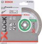 Bosch Accessoires X-LOCK Diamantschijf Best for Ceramic Extraclean Turbo 125 x 22 23 x 1 4 x 7 mm 1 stuk(s) 2608615132 - Thumbnail 1