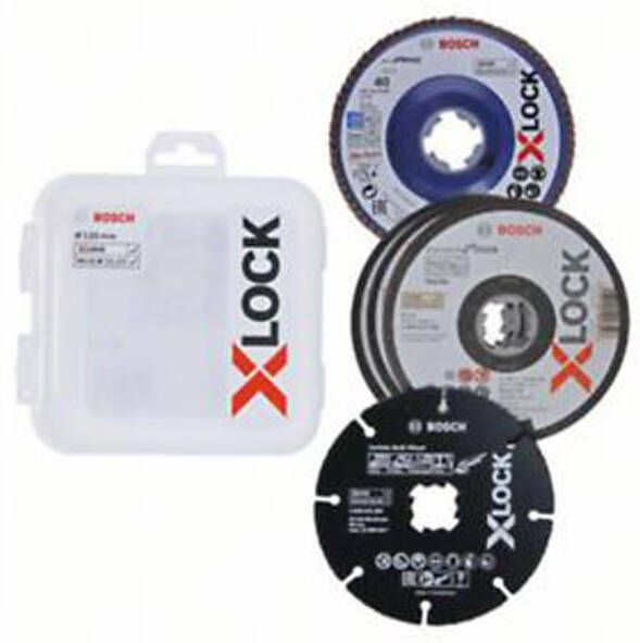 Bosch Accessoires X-LOCK Schijfset | 5-delige | 125 mm | CMW 2608619374